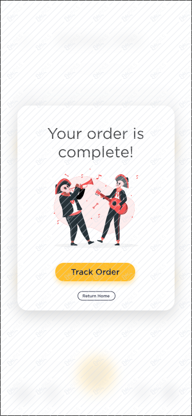 Order Complete Screen 1 1