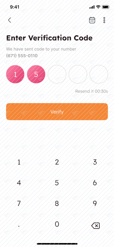 07 Enter Verification Code