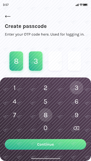 Create-passcode