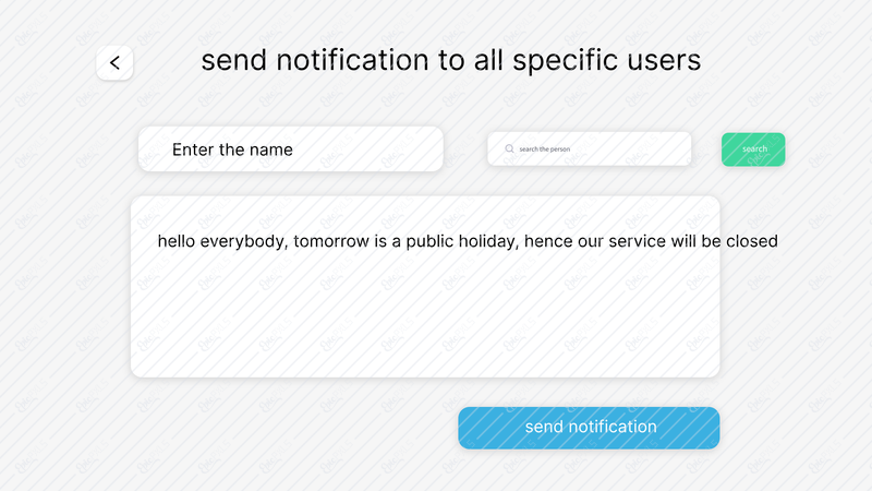 admin panel
