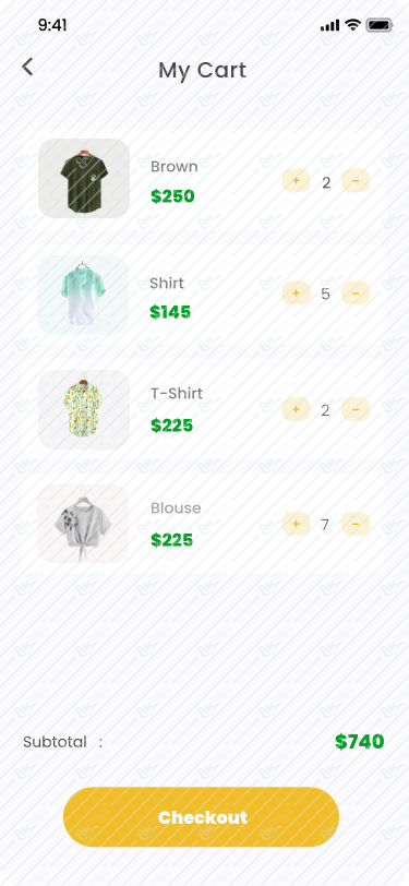 10. My cart