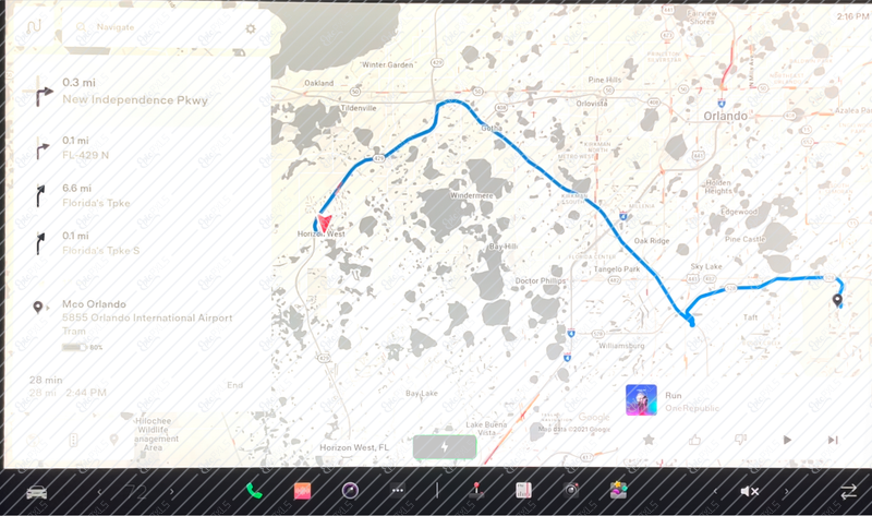 Tesla S Screen Size