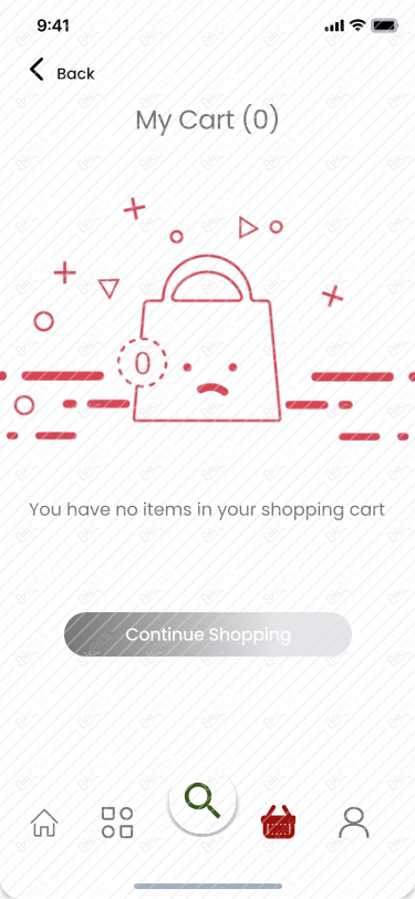 Empty Cart