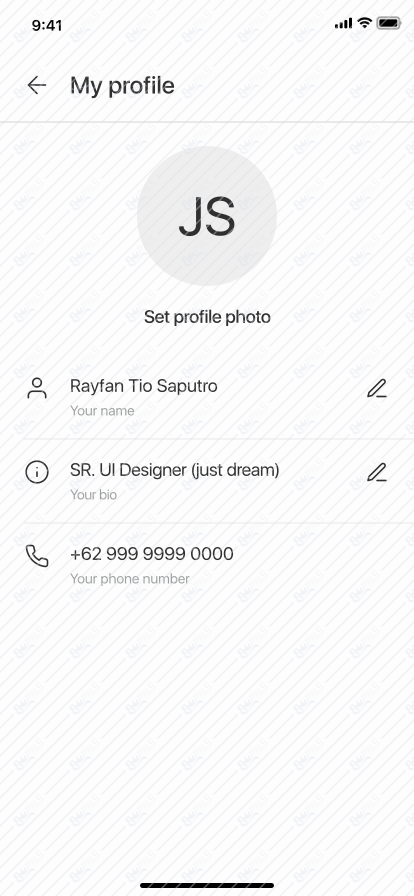 My Profile