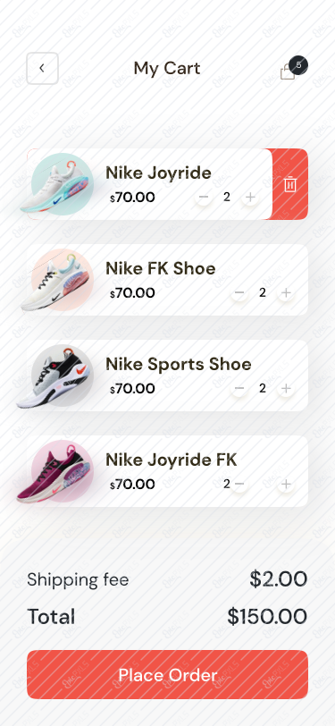My cart