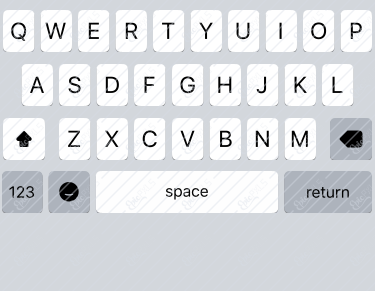 Keyboards / White / Text