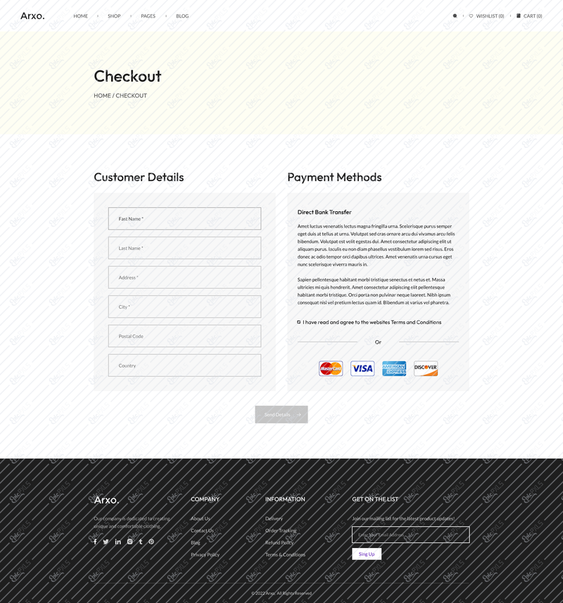 Checkout