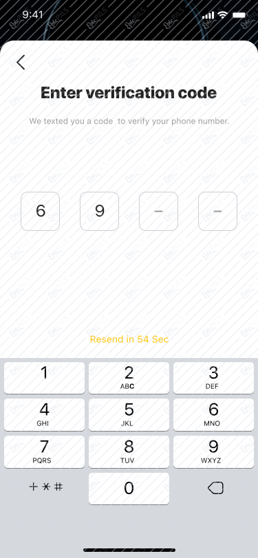 Enter verification code