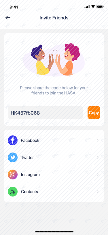 33 .Invite Friends