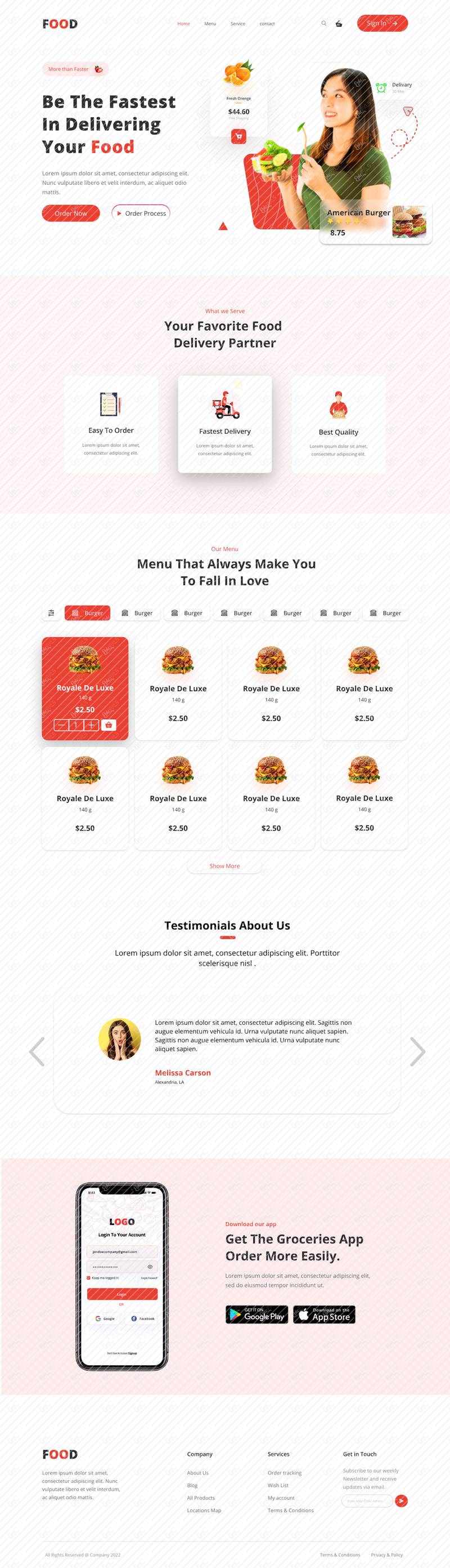 Landing Page