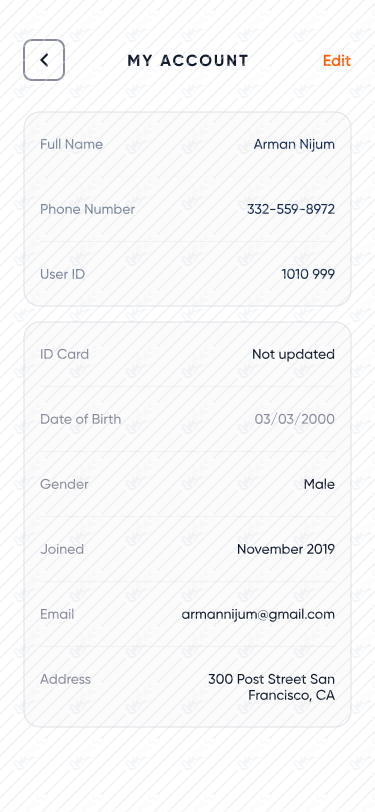 My Account