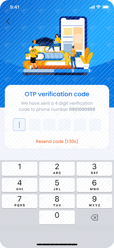 OTP verification code