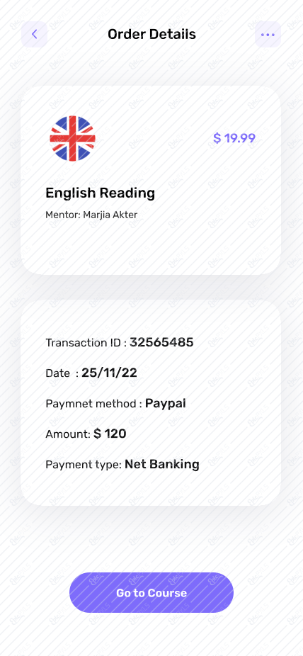 Order Details