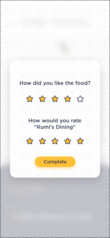 Leave Review Screen 3