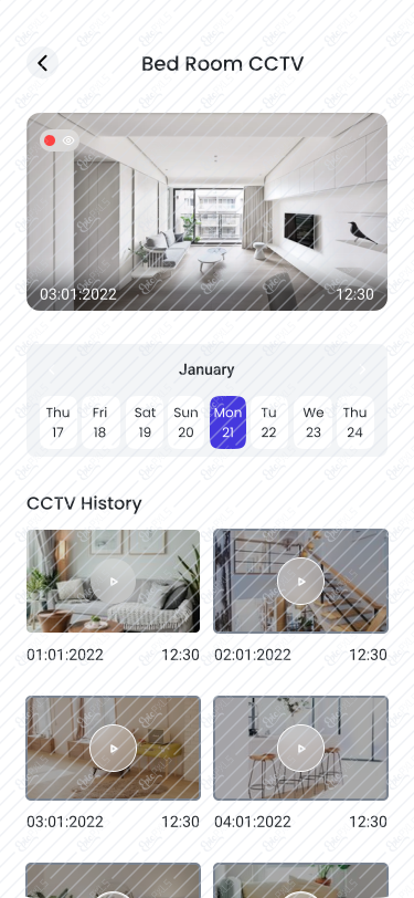 Bed Room CCTV