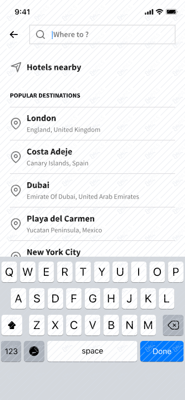 8 Search location
