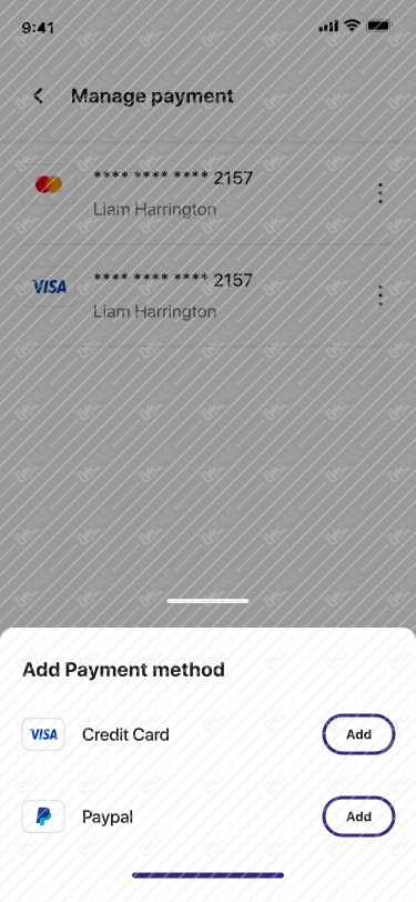 Manage Payment