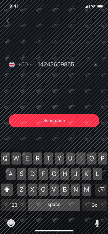 Enter phone number – 1 1
