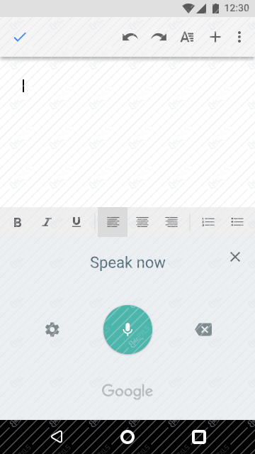 Keyboard: Voice