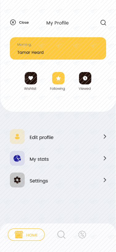 My profile