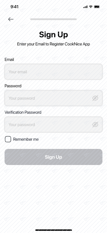 Sign Up