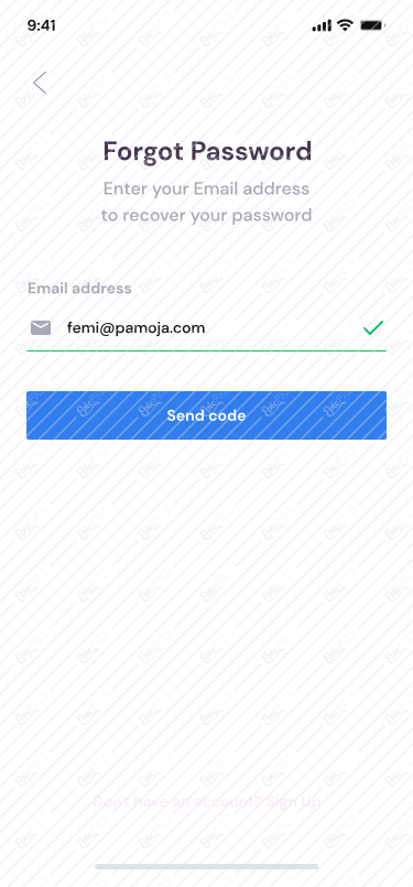 Forgot Password