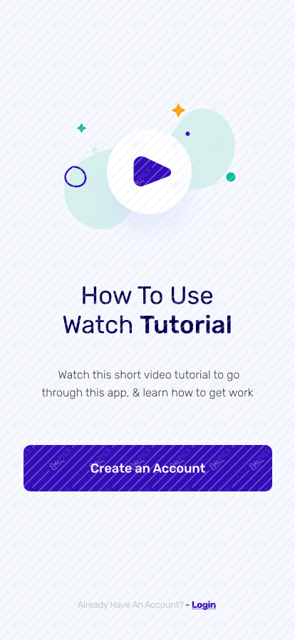 OnBoarding Screen 03