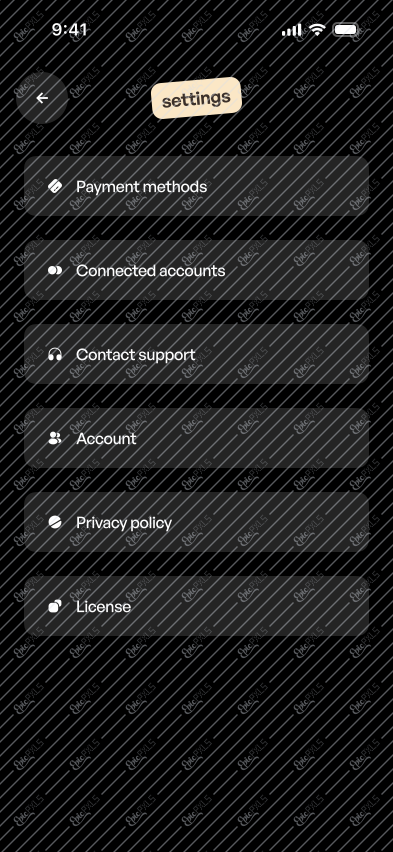 Settings