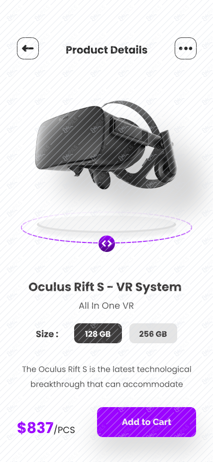 Descriptions Product Oculus Rift S