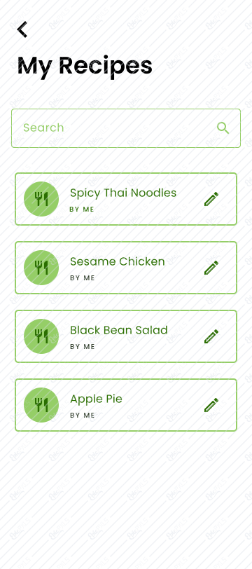 My Recipes