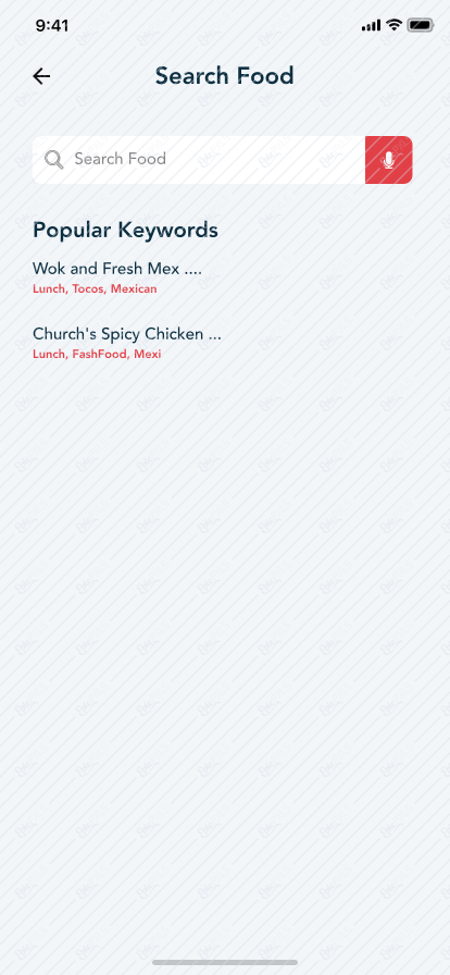 SEARCH FOOD
