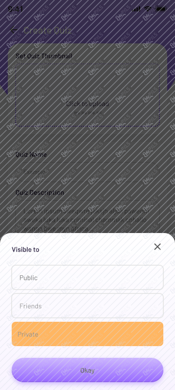 54_Create Quiz Page Default_Private