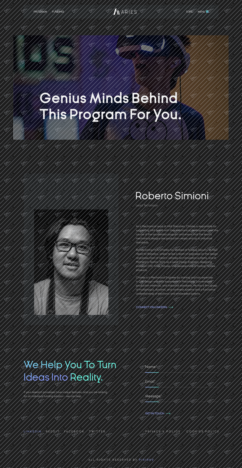 SINGLE PROFILE PAGE