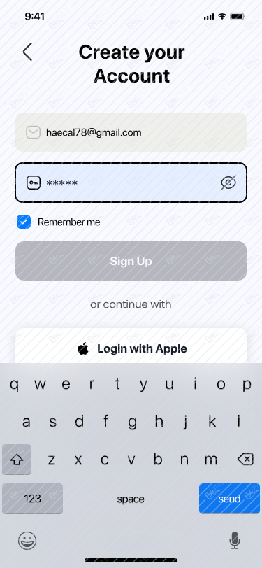 Register Input