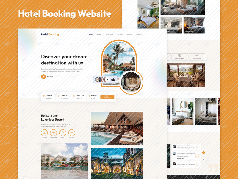 Hotel Booking Website