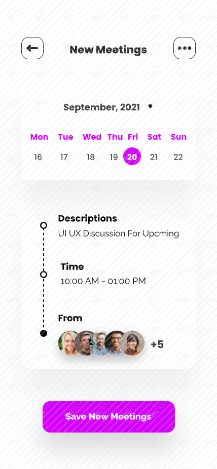 Create New Meetings