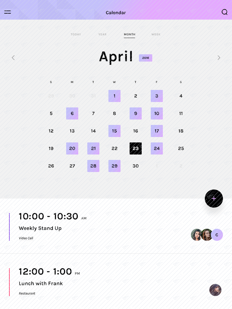 10-Calendar Month