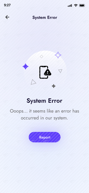 System Error - 58