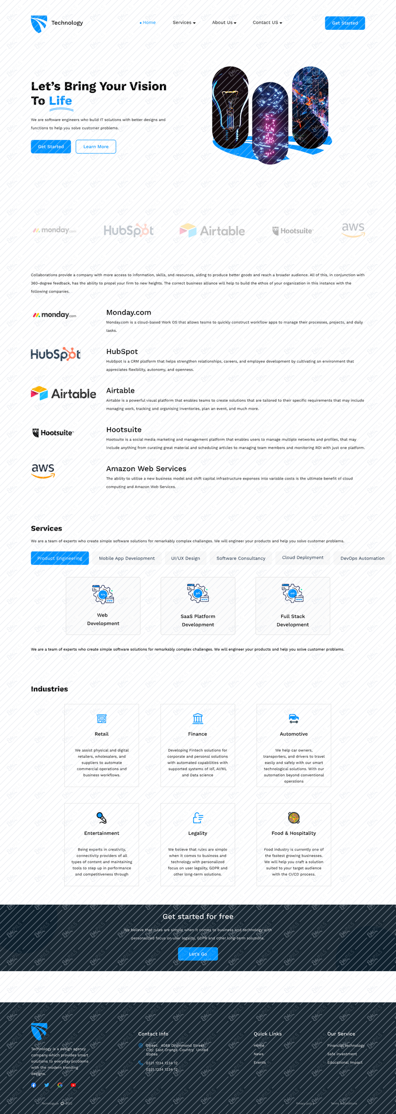 Landing Page
