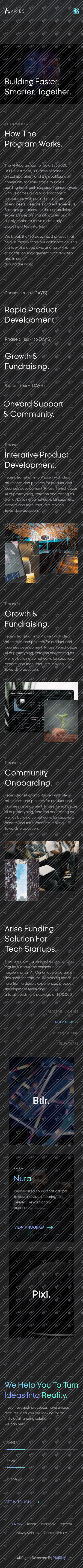 MOBILE PROGRAM PAGE