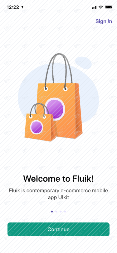Welcome Screen
