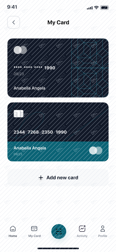49. My Card - Dark