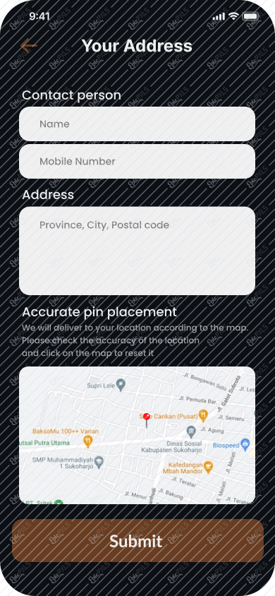 Your address