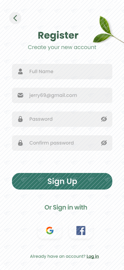 Sign Up