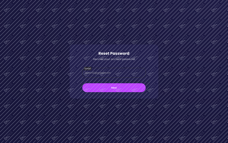Reset Password