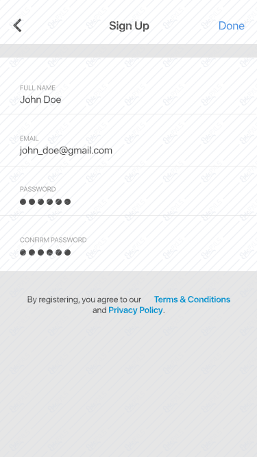 Sign Up 10