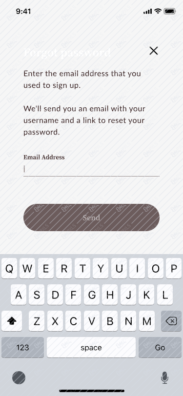 2.3 Forgot Password