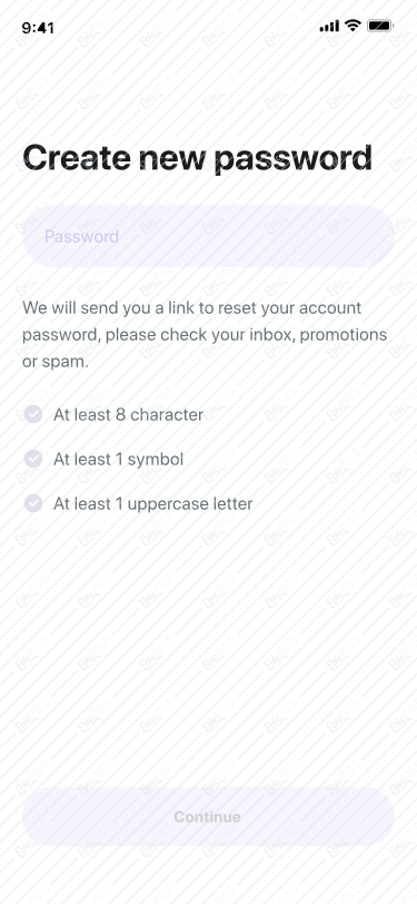 1.3 Reset Password