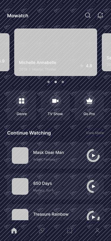 Home Screen