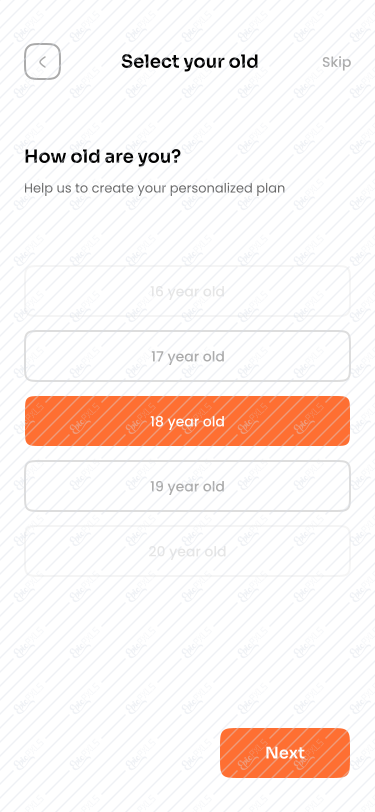 Select your old